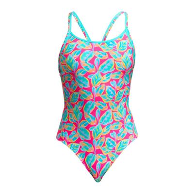 Funkita Planted Pink diamond back badpak dames 38