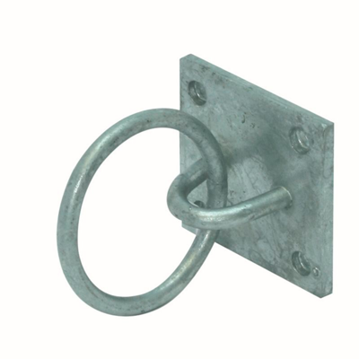 GB aanlegring 65 60X60X5 thermisch verzinkt etiket | 25 stuks - 17274465