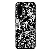 Vexx Black Mixtape: Samsung Galaxy S20 Tough Case