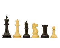 Victoria Series Zwartgemaakt Buxushouten Schaakstukken 10 cm