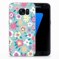 Samsung Galaxy S7 | TPU Case | Flower Power