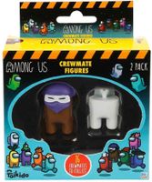Among Us Crewmate Figures 2-Pack Brown & White (4,5cm)