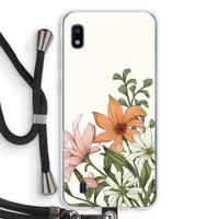 Floral bouquet: Samsung Galaxy A10 Transparant Hoesje met koord