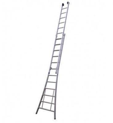 Little Jumbo Opsteekladder SuperPRO uitgebogen bomen - 2x18 sporten - 1250300218