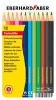 Eberhard Faber ef-514813 kleurpotloden classic metaaletui a 12 stuks