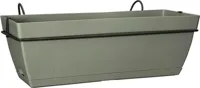 Easyday balkonbak smile curve set 50x18x27 cm olijf