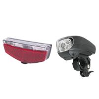 Benson Fietsverlichting set - voor/achterlicht fiets - LED - thumbnail