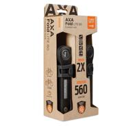 Axa Vouwslot Fold Lite 80 Duo Pack, zwart. (hangverpakking). Beveiligingsniveau 7