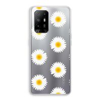 Margrietjes: Oppo A94 5G Transparant Hoesje