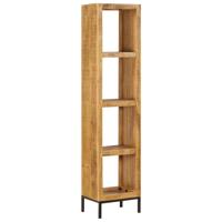 Boekenkast 40x30x175 cm massief mangohout