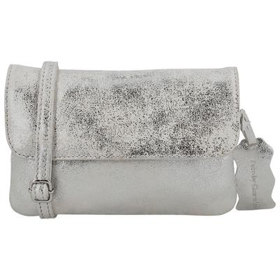 Charm London Schoudertas/Clutch South Hill Metallic Zilver