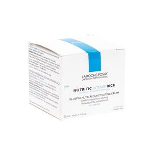 La Roche-Posay Nutritic Intense Rich Crème Droge En Gevoelige Huid 50ml