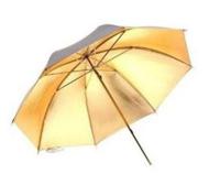 Bresser Paraplu goud/zilver 110cm wisselbaar - thumbnail