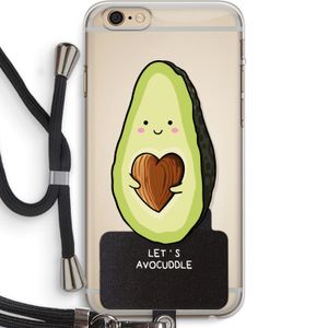 Avocuddle: iPhone 6 PLUS / 6S PLUS Transparant Hoesje met koord