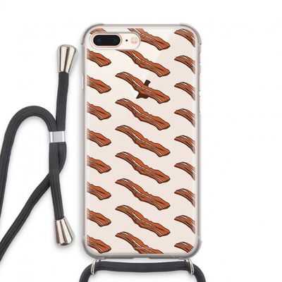 Bacon to my eggs #2: iPhone 7 PLUS Transparant Hoesje met koord