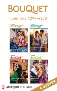 Bouquet e-bundel nummers 4297 - 4300 - Dani Collins, Joss Wood, Julia James, Caitlin Crews - ebook