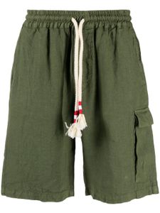 MC2 Saint Barth bermuda à patch logo - Vert