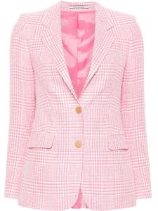 Tagliatore blazer à motif tartan - Rose