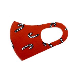 Mondkapje Fashion Ice Silk Cotton Christmas | Mond Neus Masker | Mondmasker Candy - Red
