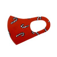 Mondkapje Fashion Ice Silk Cotton Christmas | Mond Neus Masker | Mondmasker Candy - Red