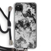 Onweer: Pixel 4a Transparant Hoesje met koord