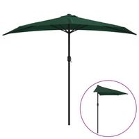 The Living Store Parasol Madrid - Tuin - 270x144x222 cm - Groen - thumbnail