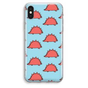 Dinosawrr: iPhone XS Max Transparant Hoesje