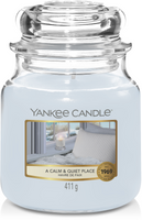 Yankee Candle Geurkaars Medium A Calm & Quiet Place - 13 cm / ø 11 cm - thumbnail