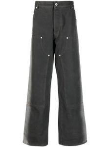 Heron Preston jean à coupe ample - Gris