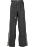 Heron Preston jean à coupe ample - Gris