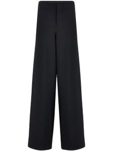 Ferragamo pantalon droit à taille haute - Noir