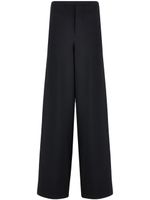 Ferragamo pantalon droit à taille haute - Noir