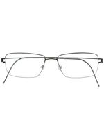Lindberg lunettes de vue à monture carrée - Argent