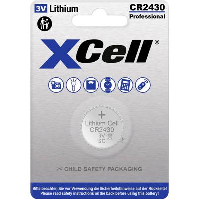 XCell Knoopcel CR2430 3 V 1 stuk(s) 280 Lithium