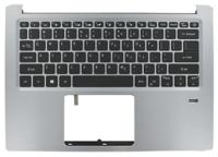 ACER laptop toetsenbord qwerty us + top cover - zilver