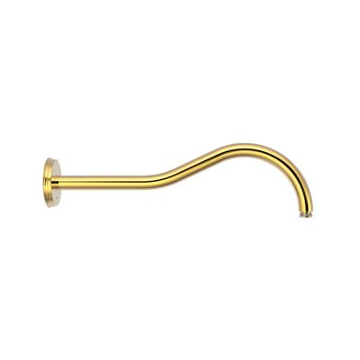 Douchearm Tres Clasic | 42 cm | Wandmontage | Messing | Vintage | 24k Goud glans