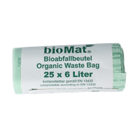 Wastebag compost 6 liter 25 Stuks