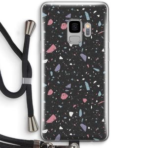 Terrazzo N°16: Samsung Galaxy S9 Transparant Hoesje met koord