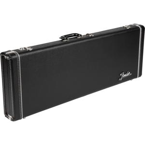 Fender G&G Deluxe Strat/Tele Hardshell Case Black/Orange Plush koffer voor Stratocaster en Telecaster