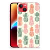 iPhone 14 Plus Siliconen Case Ananas