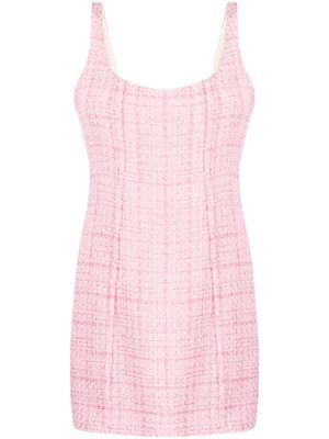 GCDS robe courte à dos nu - Rose