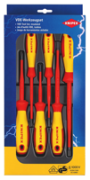 KNIPEX schroevendraaierset 00 20 12 v02 vde (rood/geel, 6-delig)