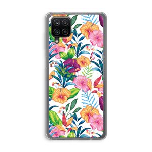 Tropisch 2: Samsung Galaxy A12 Transparant Hoesje