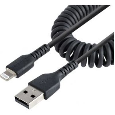 StarTech.com RUSB2ALT1MBC Lightning-kabel 1 m Zwart