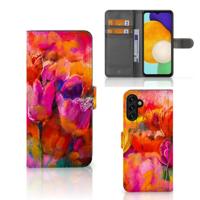 Hoesje Samsung Galaxy A04s | Samsung Galaxy A13 5G Tulips Hoesje Samsung Galaxy A04s | Samsung Galaxy A13 5G Tulips