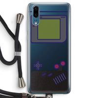 Game On: Huawei P20 Transparant Hoesje met koord