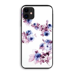 Waterverf bloemen: iPhone 11 Biologisch afbreekbaar hoesje