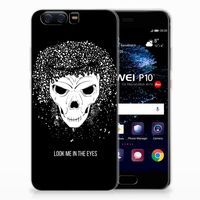 Silicone Back Case Huawei P10 Skull Hair - thumbnail