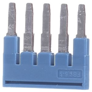 FBS 5-5 BU  (50 Stück) - Cross-connector for terminal block 5-p FBS 5-5 BU