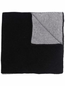 Dell'oglio écharpe réversible en cachemire - Gris